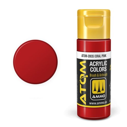 Go to product Ammo Mig 20035 - Atom Coral Pink 20 ml