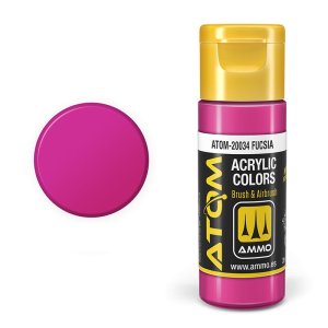 Ammo Mig 20034 - Atom Fucsia 20 ml