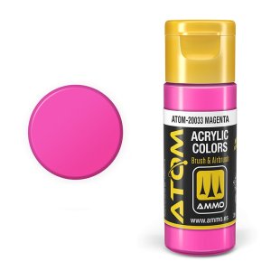 Ammo Mig 20033 - Atom Magenta 20 ml