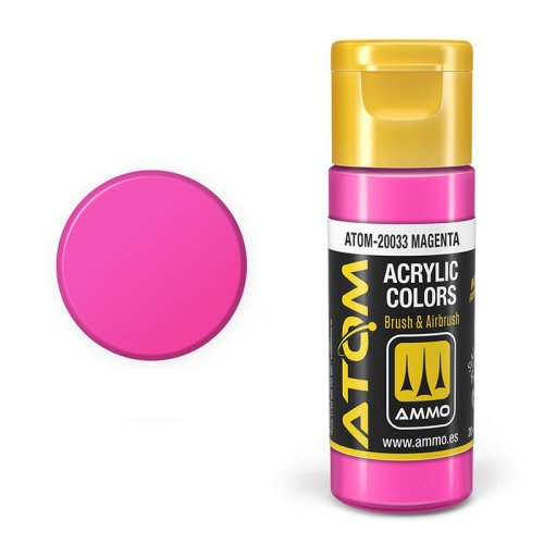 Go to product Ammo Mig 20033 - Atom Magenta 20 ml