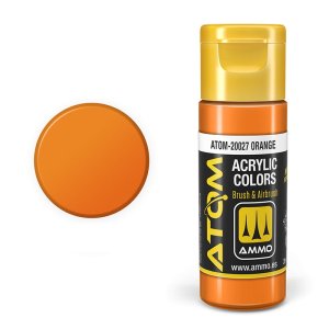 Ammo Mig 20027 - Atom Orange 20 ml