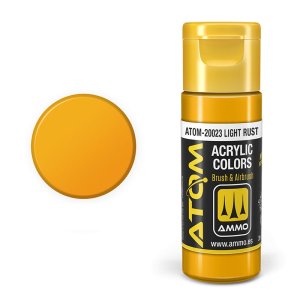 Ammo Mig 20023 - Atom Light Rust 20 ml