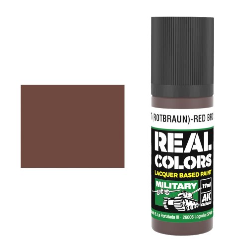 Go to product AK Interactive RC863 - Rotbraun - Red Brown RAL 8013 17 ml