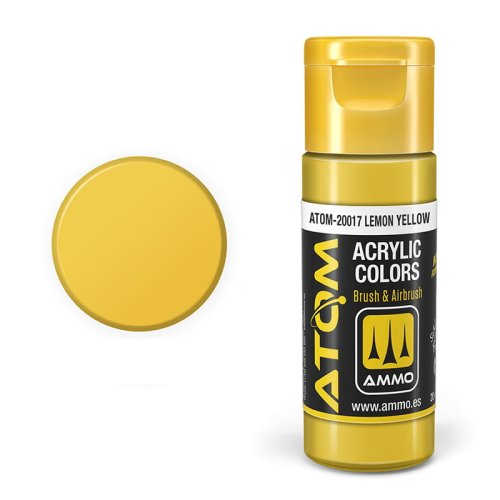 Go to product Ammo Mig 20017 - Atom Lemon Yellow 20 ml