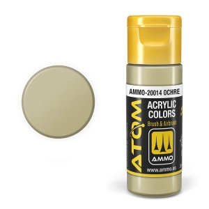 Ammo Mig 20014 - Atom Ochre 20 ml