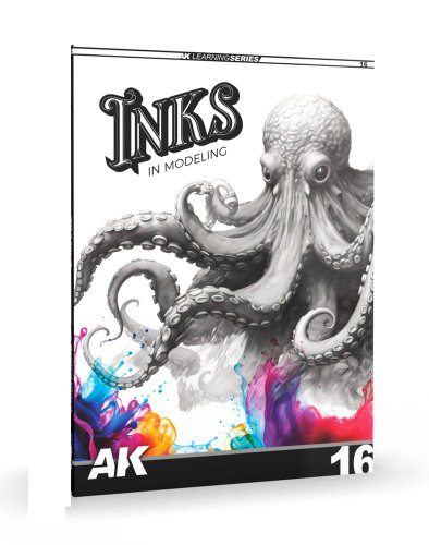 Go to product AK Interactive 540 - Learning Series 16 The Inks In Modeling