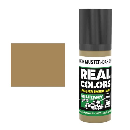 Go to product AK Interactive RC858 - Dunkelgelb Nach Muster - Dark Yellow acc to Sample 17 ml