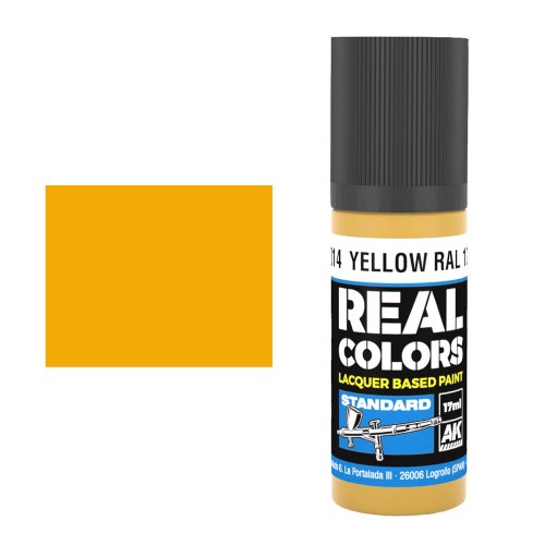 Go to product AK Interactive RC814 - Yellow RAL 1003 17 ml