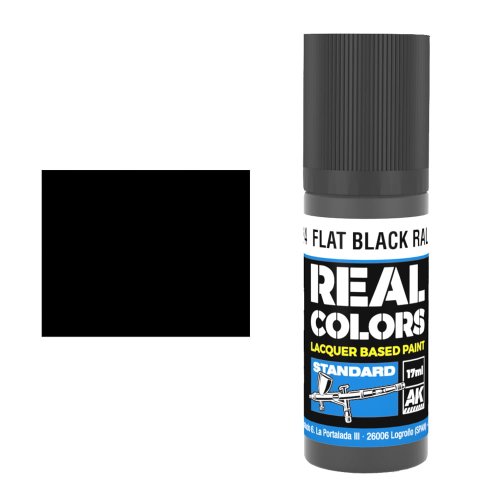 Go to product AK Interactive RC804 - Flat Black RAL 9005 17 ml