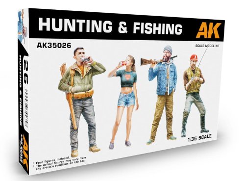 Go to product AK Interactive 35026 - 1:35 Hunting & Fishing