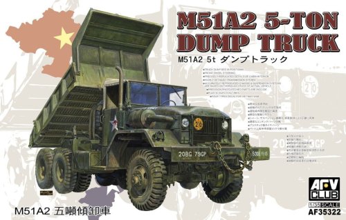 Go to product AFV Club 35322 - 1:35 M51A2 5-ton Dump Truck