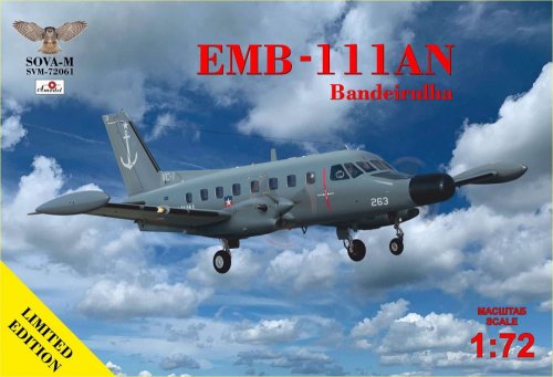 Go to product Sova 72061 - 1:72 EMB-111AN Bandeirulha