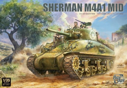Go to product Border BT047 - 1:35 Sherman M4A1 mid