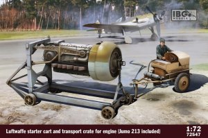 IBG 72547 - 1:72 Luftwaffe Starter Cart and Transport Crate for Engine Jumo 213 Included