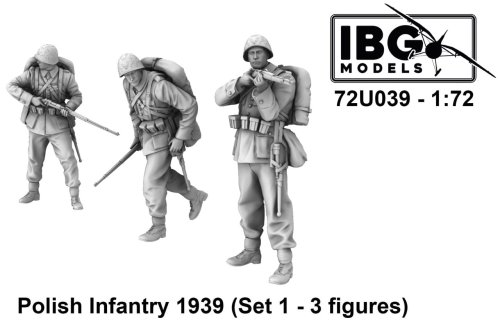 Go to product IBG 72U039 - 1:72 Polish Infantry 1939 Set 1 - 3 Figures