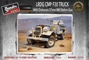 Thunder Model 35306 - 1:35 LRDG CMP F30 Truck With Ordnance 37 mm MKI Bofors Gun.