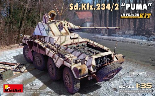 Go to product Miniart 35414 - 1:35 Sd.Kfz.234/2 Puma w/ interior