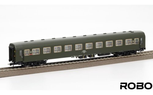 Go to product Robo 222080 H0 - Passenger car type 111Ac PKP Warszawa Szczęśliwice ep. IV