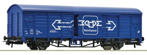 Go to product Roco 6600055 H0 - Gbss BahnExpress ÖBB type covered freight car ep. IV