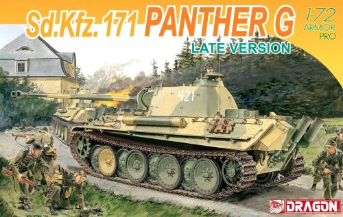 Go to product Dragon 7206 - 1:72 Sd.Kfz.171 Panther G Late Version