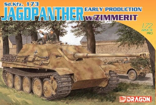 Go to product DRAGON 7241 - 1:72 Sd.Kfz.173 Jagdpanther Early Production w/ Zimmerit