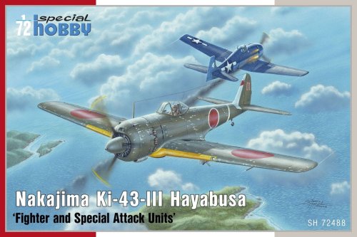 Go to product Special Hobby 72488 - 1:72 Nakajima Ki-43-III Hayabusa