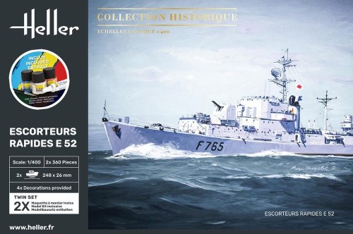 Go to product Heller 57094 - 1:400 Escorteurs Rapides E 52 model set