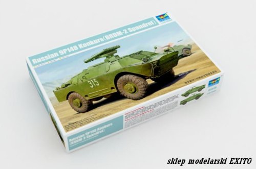 Go to product TRUMPETER 05515 - 1:35 Russian 9P148 Konkurs (BRDM-2 Spandrel)