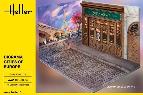 Go to product Heller 81256 - 1:24 Diorama Cities of Europe