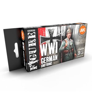 AK INTERACTIVE 11629 - WWI German Uniforms acrylic paint set