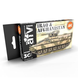 AK INTERACTIVE 11655 - Iraq & Afghanistan Color acrylic paint set