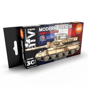 AK INTERACTIVE 11661 - Modern French Army Color acrylic paint set