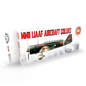 AK INTERACTIVE 11735 - WWII IJAAF Aircraft Color acrylic paint set