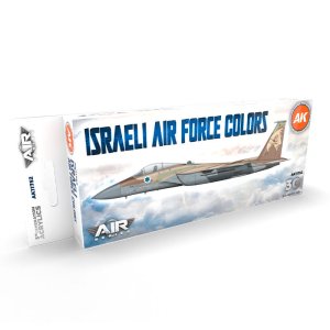 AK INTERACTIVE 11752 - Israeli Air Force Color acrylic paint set