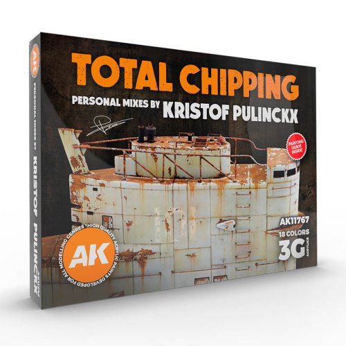 Go to product AK Interactive 11767 - Total Chipping Personal Mixes by Kristof Pulinckx