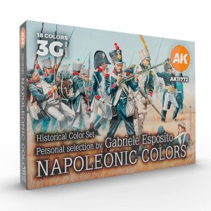 AK Interactive 11772 - Napoleonic Colors personal selection by Gabriele Esposito