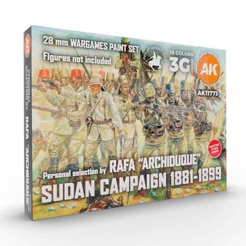 Go to product AK Interactive 11773 - Sudan Campaign 1881-1899 personal selection by Rafa Archiduque