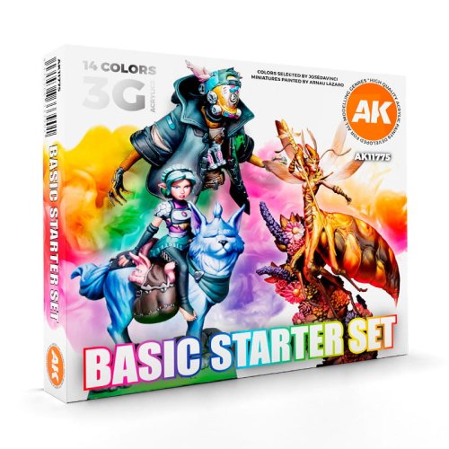 Go to product AK Interactive 11775 - Basic Starter Set by Josedavinci