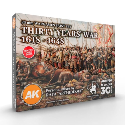 Go to product AK Interactive 11776 - Thirty Years War Personal Mixes by Rafa Archiduque