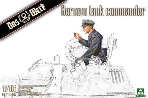 Go to product Das Werk DW16007 - 1:16 German Tank Commander