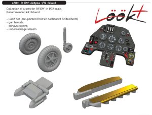 Eduard 674011 - 1:72 Bf 109F LööKplus