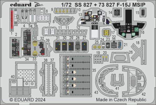 Go to product Eduard SS827 - 1:72 F-15J MSIP
