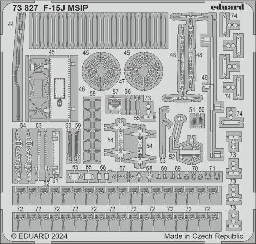 Go to product Eduard 73827 - 1:72 F-15J MSIP