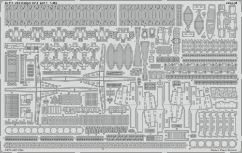 Go to product Eduard 53311 - 1:350 USS Ranger CV-4 part 1