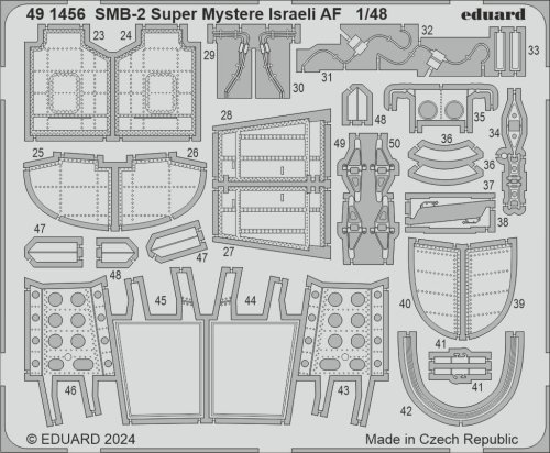 Go to product Eduard 491456 - 1:48 SMB-2 Super Mystere Israeli AF