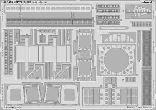 Go to product Eduard 491455 - 1:48 B-26B rear interior