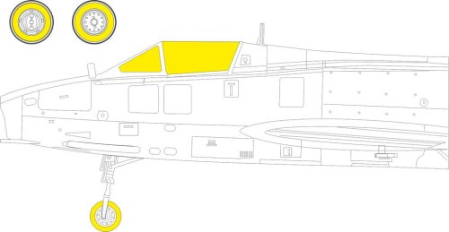 Go to product Eduard EX1048 - 1:48 SMB-2 Super Mystere TFace