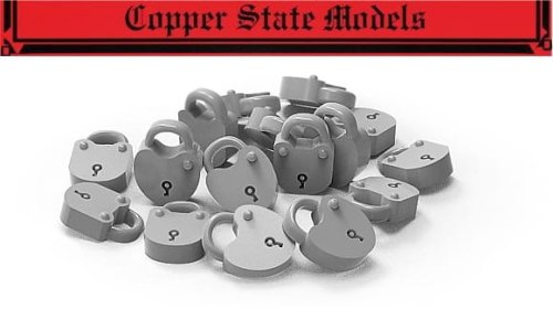 Go to product Copper State Models CSM A35057 - 1:35 Set of Padlocks x 24
