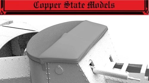 Go to product Copper State Models CSM A35053 - 1:35 Garford-Putilov Turret Tent Cover