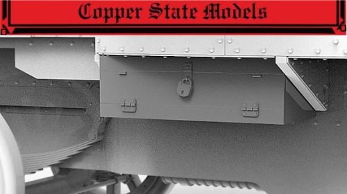 Go to product Copper State Models CSM A35049 - 1:35 Garford-Putilov Side Stowage Box